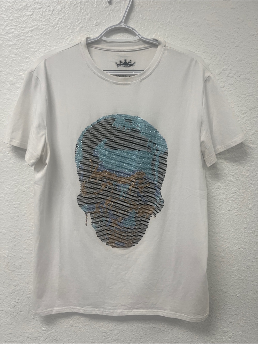 Men’s Skull Graphic Short-Sleeve T-Shirt   #1036
